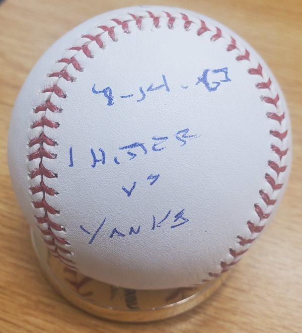 BILL ROHR Autographed Official Major League Baseball - Image 2