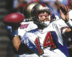 Autographed JIM DRUCKENMILLER 8X10 San Francisco 49'ers Photo