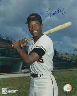 AUTOGRAPHED PAUL BLAIR 8x10 Baltimore Orioles Photo