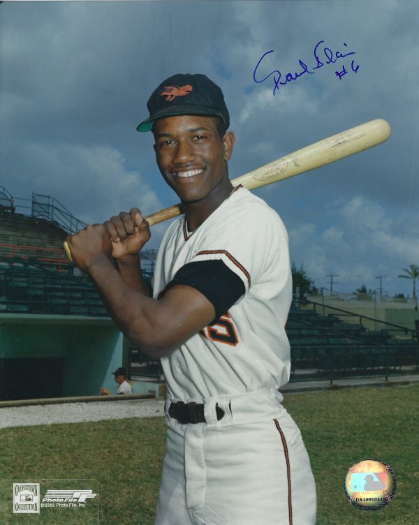 AUTOGRAPHED PAUL BLAIR 8x10 Baltimore Orioles Photo