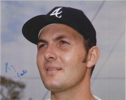 AUTOGRAPHED LARRY JASTER 8X10 Atlanta Braves photo
