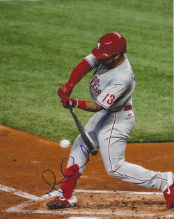 AUTOGRAPHED RAFAEL MARCHAN 8x10 Philadelphia Phillies Photo