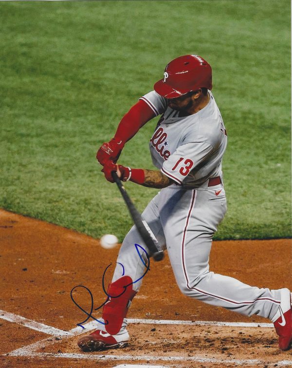 AUTOGRAPHED RAFAEL MARCHAN 8x10 Philadelphia Phillies Photo