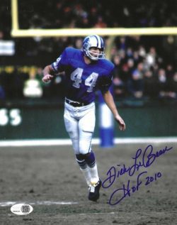 Autographed DICK LEBEAU "HOF 2010" 8X10 Detroit Lions Photo JSA