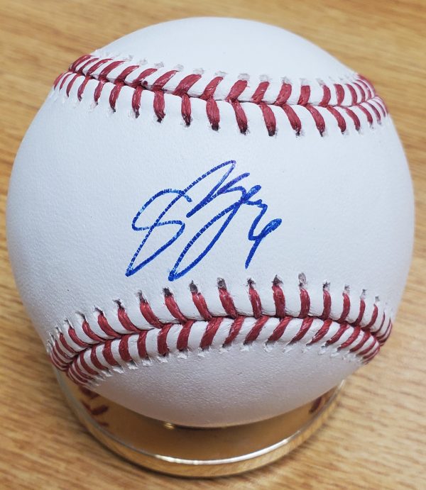 SHOGO AKIYAMA Autographed Official Major League Baseball