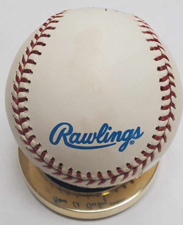 Autographed KEN HARRELSON Official American League Baseball JSA COA - Image 2