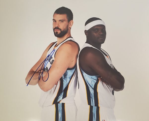 Autographed MARC GASOL 11X14 Memphis Grizzlies Photo