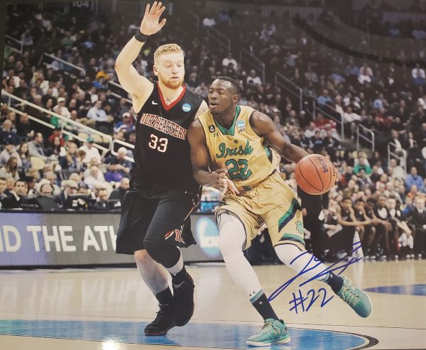 Autographed JERIAN GRANT Notre Dame 11x14 Photo