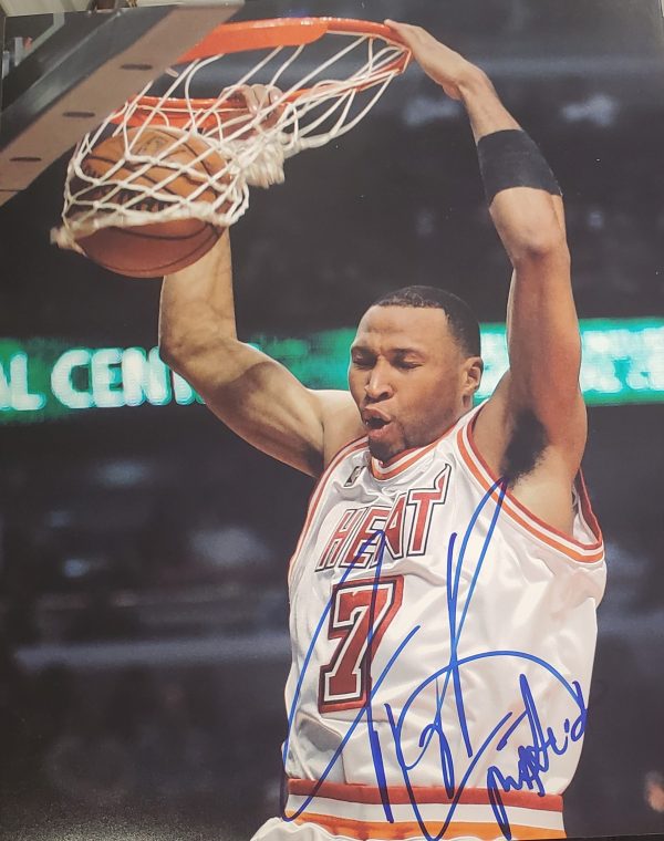 AUTOGRAPHED SHAWN MARION 11X14 Miami Heat Photo