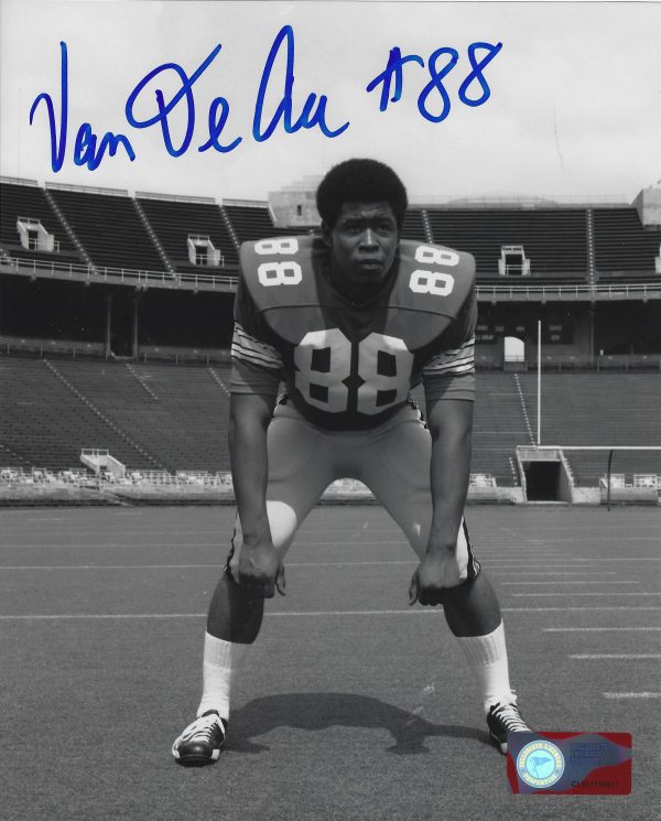 Autographed VAN DECREE 8x10 Ohio State University Photo