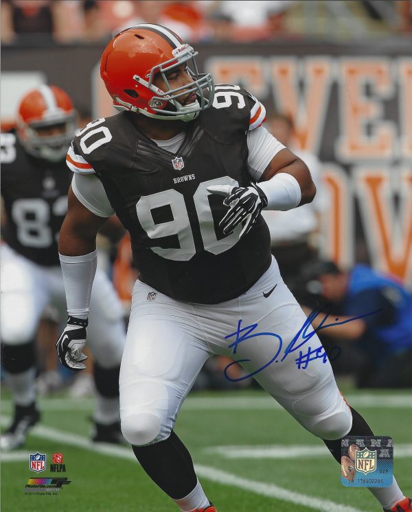 Autographed BILLY WINN 8x10 Cleveland Browns Photo