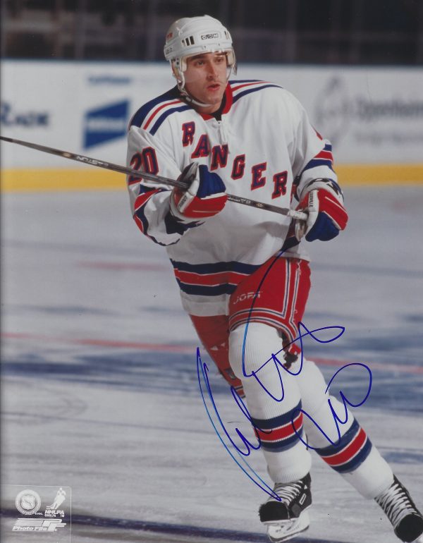 Autographed RADEK DVORAK 8x10 New York Rangers Photo