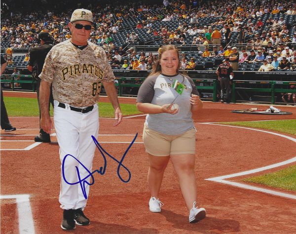 AUTOGRAPHED DAVE JAUSS 8x10 Pittsburgh Pirates Photo