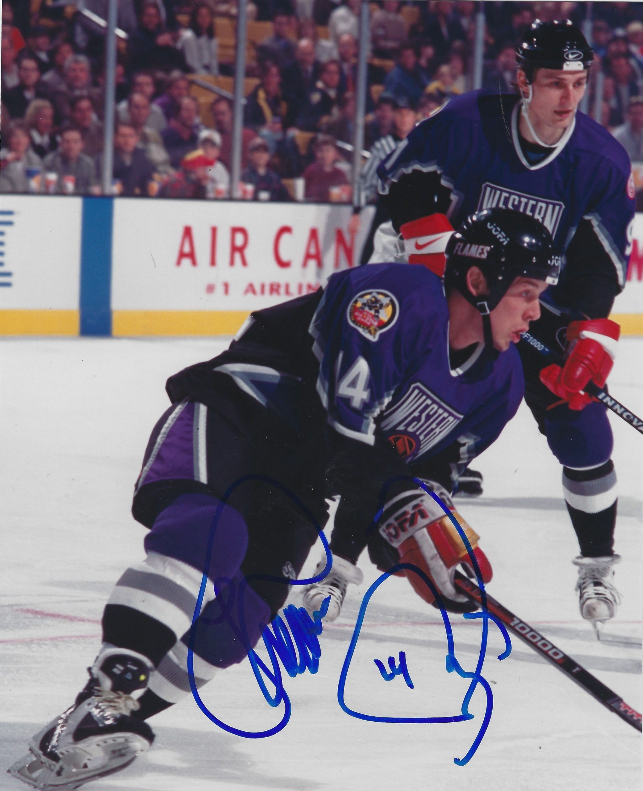 Sylvain Lefebvre autographed Hockey Card (Colorado Avalanche