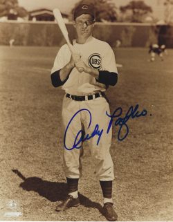 AUTOGRAPHED ANDY PAFKO 8x10 Chicago Cubs Photo