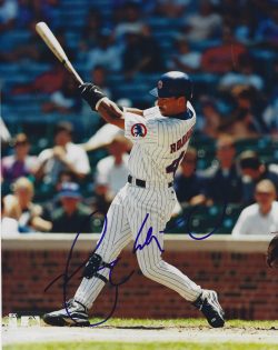 AUTOGRAPHED HENRY RODRIGUEZ 8X10 Chicago Cubs Photo