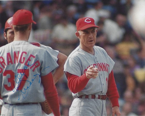 AUTOGRAPHED WAYNE GRANGER 8x10 Cincinnati Reds Photo