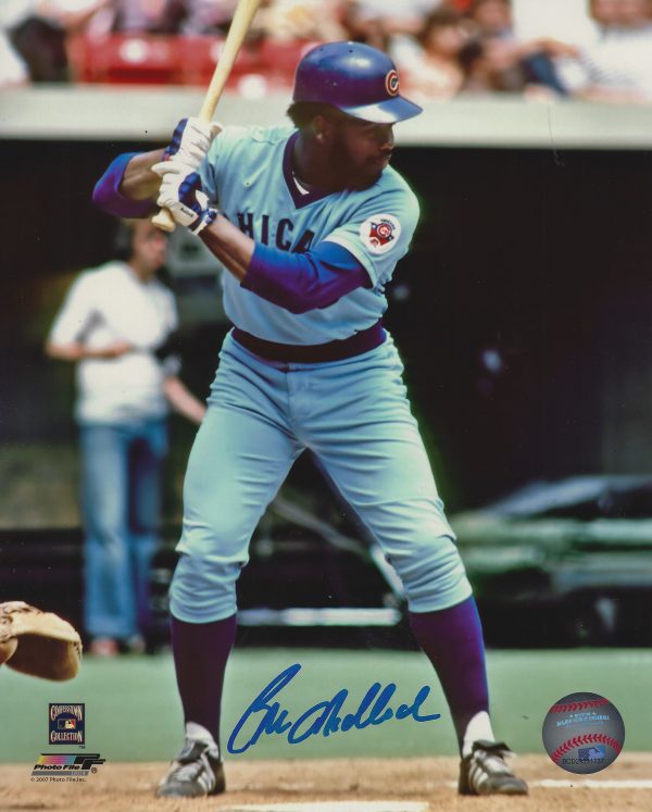 AUTOGRAPHED  BILL MADLOCK 8X10 Chicago Cubs Photo