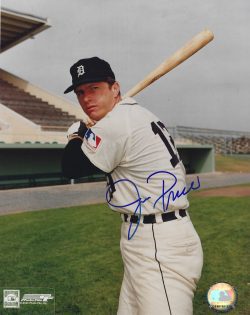 AUTOGRAPHED JIM PRICE 8X10 Detroit Tigers Photo