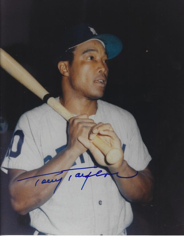 AUTOGRAPHED TONY TAYLOR 8x10 Detroit Tigers Photo
