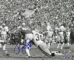 Autographed BRUCE LAIRD 8X10 Baltimore Colts photo Tristar Hologram