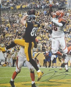 Autographed JESSE JAMES Pittsburgh Steelers 11x14 Photo