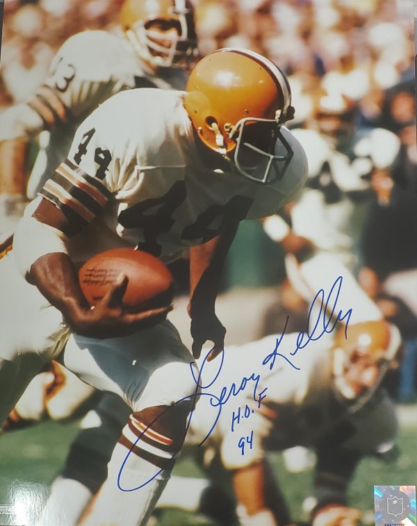 Autographed Leroy Kelly Cleveland Browns 11x14 Photo