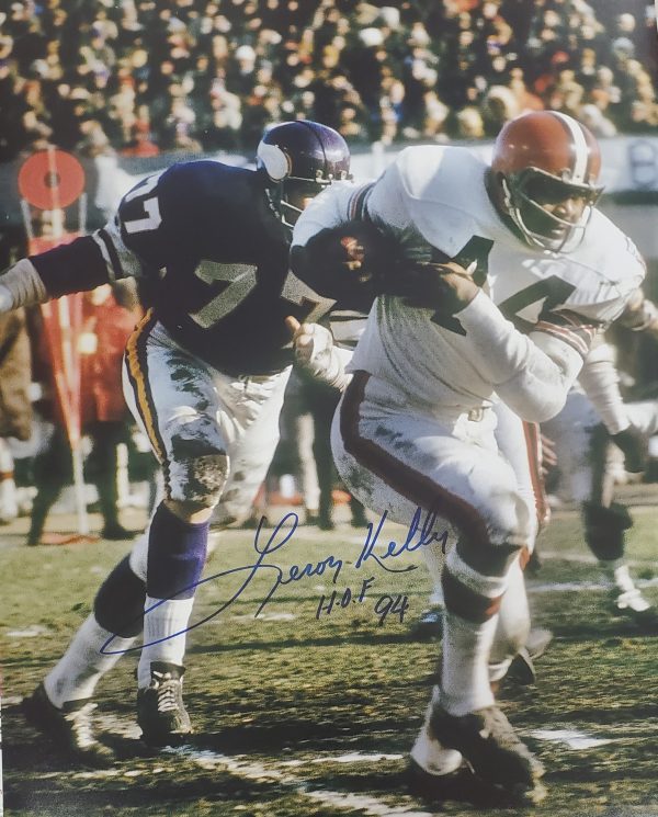 Autographed Leroy Kelly Cleveland Browns 11x14 Photo