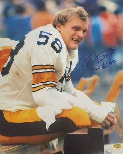 Autographed Jack Lambert Pittsburgh Steelers 11x14 Photo
