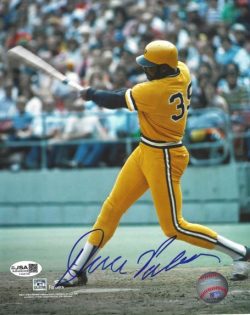 Autographed DAVE PARKER 8x10 Pittsburgh Pirates Photo JSA
