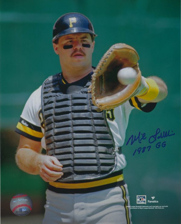 Autographed MIKE LAVALLIERE 8X10 Pittsburgh Pirates Photo