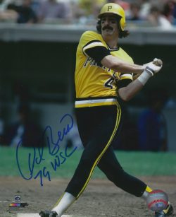 Autographed DALE BERRA 8X10 "79 WSC" Pittsburgh Pirates Photo