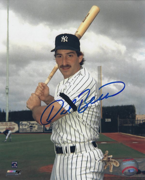 Autographed DALE BERRA 8X10 New York Yankees Photo