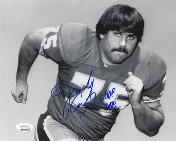 Autographed JIMBO COVERT "CHOF 03" 8X10 Pitt Panthers Photo JSA COA