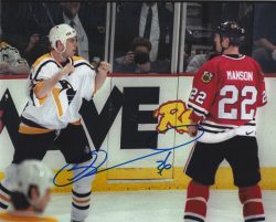 Autographed MATTHEW BARNABY 8X10 Pittsburgh Penguins Photo