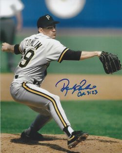 Autographed RANDY TOMLIN 8X10 Pittsburgh Pirates Photo