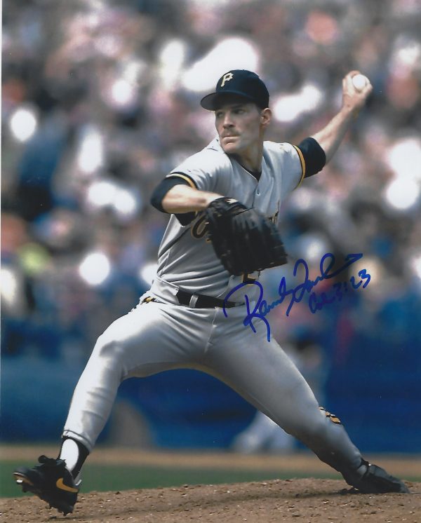 Autographed RANDY TOMLIN 8X10 Pittsburgh Pirates Photo
