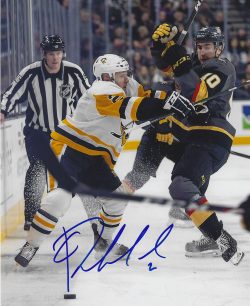 Autographed CHAD RUHWEDEL "2017" SCC 8x10 Pittsburgh Penguins Photo