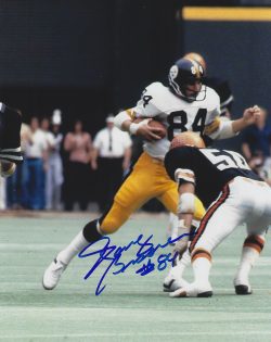 Autographed RANDY GROSSMAN 8X10 Pittsburgh Steelers Photo