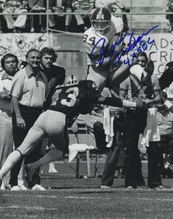 Autographed RANDY GROSSMAN 8X10 Pittsburgh Steelers Photo