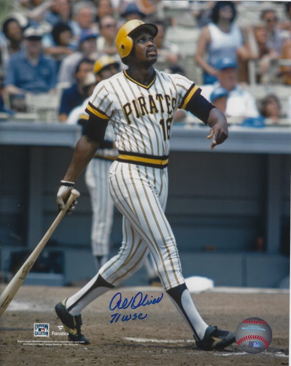 AUTOGRAPHED  AL OLIVER 8x10 Pittsburgh Pirates Photo