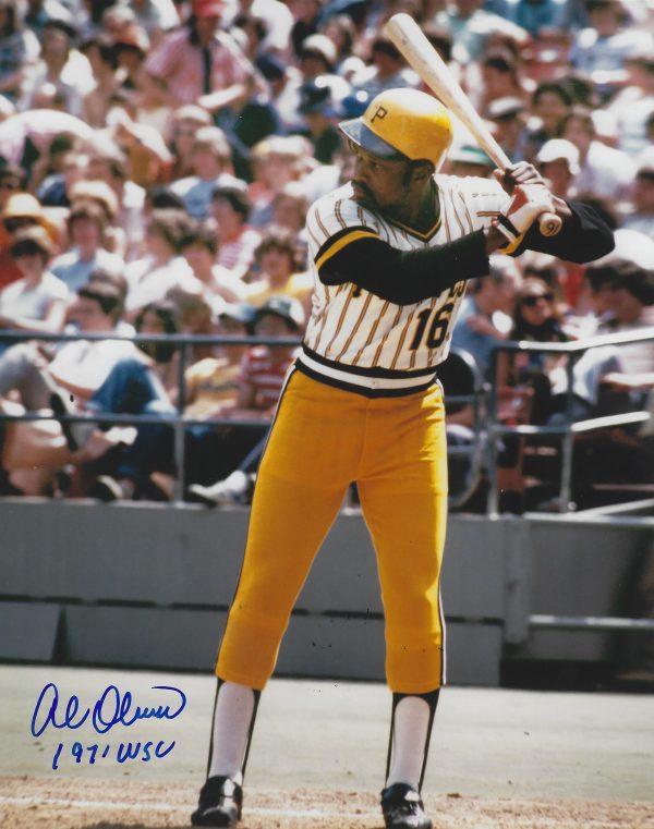 AUTOGRAPHED AL OLIVER 8x10 Pittsburgh Pirates Photo