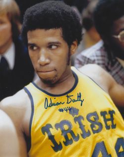 Autographed ADRIAN DANTLEY HOF 8X10 Notre Dame photo