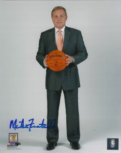 Autographed MIKE FRATELLO 8X10 New York Knicks Photo