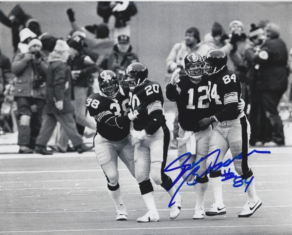Autographed RANDY GROSSMAN 8X10 Pittsburgh Steelers Photo