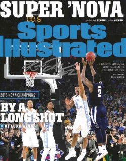 Autographed KRIS JENKINS 8x10 Villanova Wildcats Photo