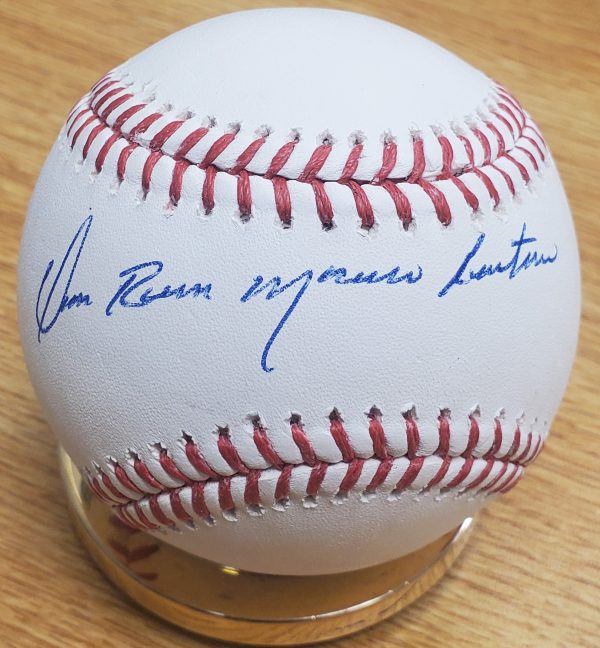 Autographed OMAR RENAN MORENO QUINTERO  Official Major League Baseball