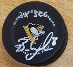 Rick Kehoe Autographed Signed Pittsburgh Penguins Hockey Puck - Autographs