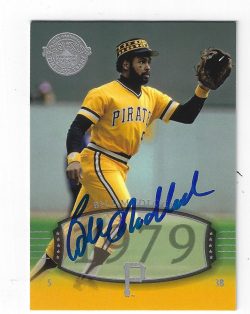 Autographed BILL MADLOCK 2004 Upper Deck Timeless Teams Card