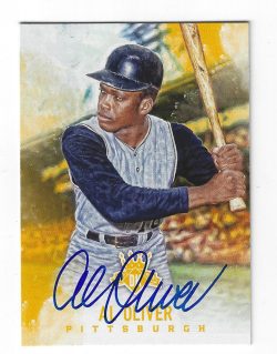 Autographed AL OLIVER 2017 Panini Diamond Kings Card